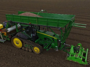 John Deere 8RT: Das automatische Pflanzen von Tulpen Screenshot deere.de