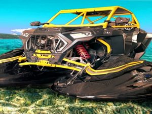 Aquatic Utility Vehicle: Mit 120 Stundenkilometer über das Wasser fahren Screenshot youtube.com