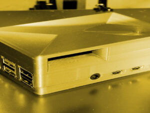 Gehäuse: Quiet Raspberry Pi - "Design zielt nicht auf Schönheit, sondern Geräuschreduzierung ab" Screenshot thingiverse.com