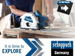 - W Ε R Β U Ν G - Bild: scheppach.com