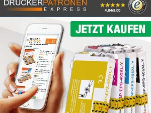 - W Ε R Β U Ν G - Bild: druckerpatronenexpress.de
